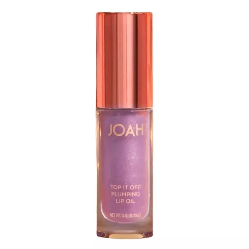 JOAH Top It Off Lip Plumping Oil 0.13 oz / 3.8 g Bubbly Gloss Beauty Makeup
